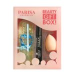 Parisa Набор подарочный Beauty Gift Box! (мицеллярная вода 250 мл, тушь для ресниц 12 мл, бьюти-блендер 10 г) 1