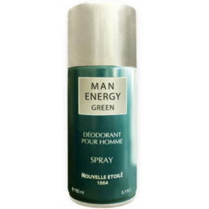 Новая Заря Дезодорант парфюмированный для мужчин Man Energy Green (Мужчина энержи грин), 150 мл 12