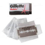PG GILETTE Rubie Лезвия сменные для безопасных бритв (по 5 шт в уп) 1