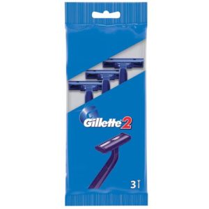 Gillette Одноразовые мужские бритвы Gillette2, 3 шт 8
