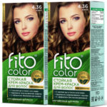 Набор Fito косметик Fito Color Крем-краска стойкая для волос 4.36 мокко, 1 шт 1