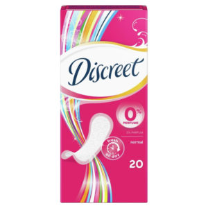 Прокладки гигиенические женские Discreet Normal на каждый день дышащие 0% perfume 20 шт. 9