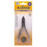 Kaizer Professional Кусачки педикюрные однопружинные, серебро 1