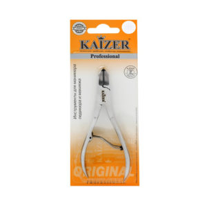 Kaizer Professional Кусачки педикюрные однопружинные, серебро 12