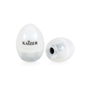 Kaizer Professional 305021 Точилка односторонняя овальная с колпачком (яйцо), цвет белый 8