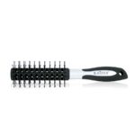Kaizer Расчёска для волос вентиляционная круглая с редкими зубцами, 802304 пластик 1