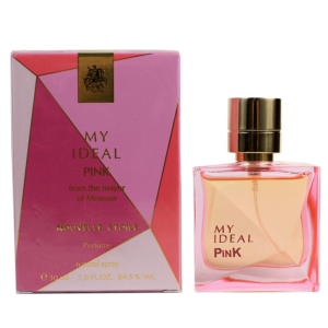 Новая Заря Духи для женщин Мой Идеал розовый My Ideal Pink цветочный, розовый 84.5% (parfum), спрей 30 мл в футляре 11