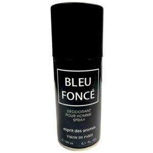 Vikon De Paris Дезодорант парфюмированный для мужчин Тёмно-Синий Bleu Fonce древесно-пряный, мет спрей 150 мл 12