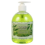 Жидкое мыло для всех типов кожи Новая Заря Олива зеленая 500 мл 2