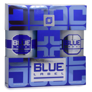 Набор косметический парфюмерный для мужчин Blue Label 5