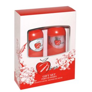 Набор косметический парфюмерный для женщин Nina (шампунь 250 мл + гель для душа 250 мл) 3