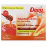 Floresan Воск фруктовый Deep depil для депиляции с натуральным мёдом, 1 уп 1
