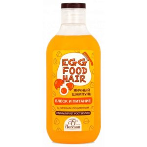 Floresan Egg Food Hair Ф71 Шампунь яичный Блеск и питание с яичным лецитином, 300 мл 1