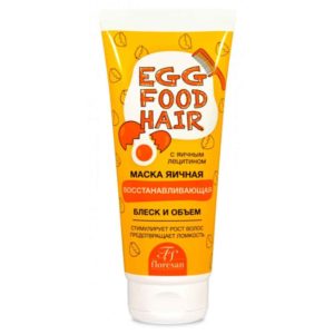 Floresan Egg Food Hair Ф73 Маска яичная биоактивная Восстанавливающая, 200 мл 3