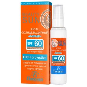 Floresan Beauty Sun Ф283 Крем солнцезащитный для лица и тела Барьер SPF60 high protection, 75 мл 6