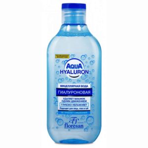 Floresan Aqua Hyaluron Ф179 Вода мицеллярная Гиалуроновая для снятия макияжа, 300 мл 9