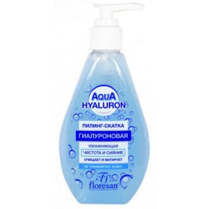 Floresan Aqua Hyaluron Ф390 Пилинг-скатка Гиалуроновая чистота и сияние, 150 мл 12