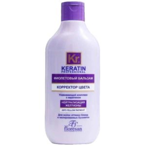 Floresan Keratin Complex Ф588 Бальзам фиолетовый Корректор цвета, 300 мл 7