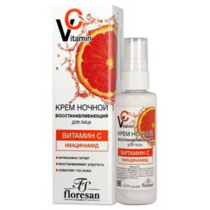 Floresan Vitamin C Ф671 Крем ночной восстанавливающий для лица, 75 мл 12