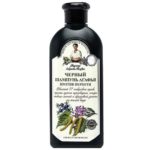 Рецепты Бабушки Агафьи Черный шампунь на талой воде против перхоти для всех типов волос, 350 мл 1
