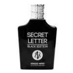 Sergio Nero Туалетная вода для мужчин Secret Letter Black Edition (Сикрет лэтэ блэк эдишн), 100 мл 2