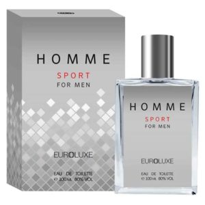 Euroluxe Туалетная вода для мужчин Homme Sport, 100 мл 10