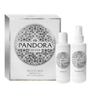 Pandora Набор косметический для женщин Pandora Silver (гель для душа парфюмированный, 150 мл + мист для волос и тела, спрей 150 мл) 7