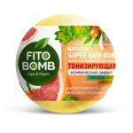 Fito косметик Fito Bomb Бомбочка шипучая Тонизирующая, 110 г 2