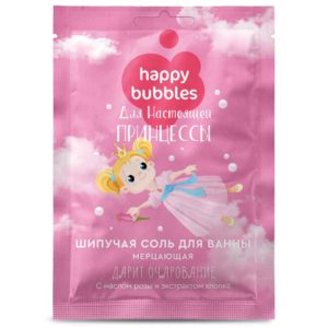 Fito косметик happy bubbles Соль шипучая для ванны Для настоящей принцессы мерцающая, 100 г 11