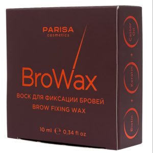 Воск для фиксации бровей Parisa Browax прозрачный с щеточкой 10 мл 7