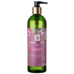 Floristica Asia Шампунь для всех типов волос питание и восстановление вишневый цвет, миндаль, 345 мл 1