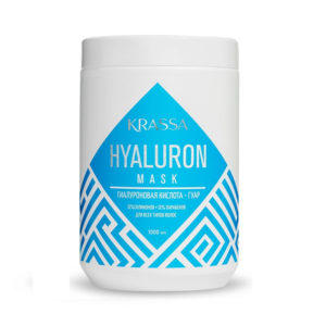 Маска для волос Krassa Professional Hyaluron с гиалуроновой кислотой и гуаром 1000 мл 8