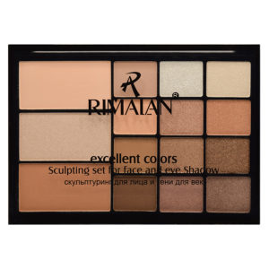 Набор Rimalan Excellent Colors 01 тени для век и скульптуринг 10