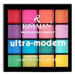 Rimalan Professional Набор теней 16-цветов Ultra-Modern Shadow Palette, палитра 01 4