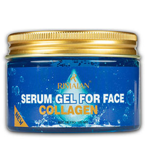 Rimalan SGF-001 Сыворотка гель для лица Collagen с растительными экстрактами, банка 120 мл в футляре 12