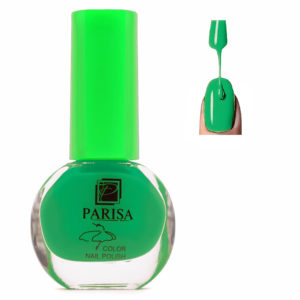 Лак для ногтей Parisa Ballet тон 73 светло-зелёный неон 6 мл 3