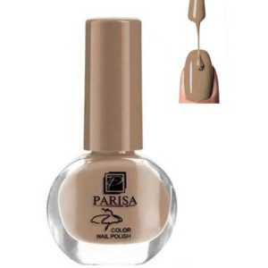 Parisa Лак для ногтей тон 080 бежево-коричневый матовый, 7 мл 10