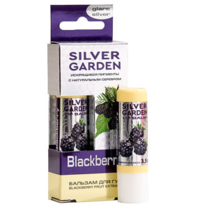 Бальзам для губ Silver Garden Ежевика с пчелиным воском, маслами и экстрактами 3,5 г 4