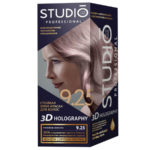 Studio Professional Крем-краска стойкая для волос 3D Holography, тон 9.25 розовое золото 1