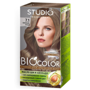 Studio Professional Крем-краска стойкая для волос Biocolor (крем-краска туба 50 мл, оксидант 50 мл, бал-закрепитель 15 мл + перч), тон 5.4 шоколад 2