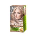 Studio professional крем-краска стойкая для волос biocolor (крем-краска туба 50 мл, оксидант 50 мл, бал-закрепитель 15 мл + перч),тон 90.108 жемчужный блондин 1