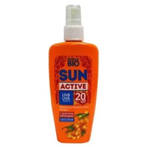 Биокон Sun Active Спрей для безопасного загара SPF 20 UVA, UVB с маслом облепихи, водостойкий, 120 мл 8