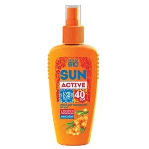 Биокон Sun Active Спрей для безопасного загара SPF 40 UVA, UVB с маслом облепихи, водостойкий, 120 мл 10