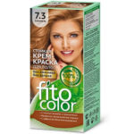 Fito косметик Крем-краска стойкая для волос цвет карамель, 125 мл 1