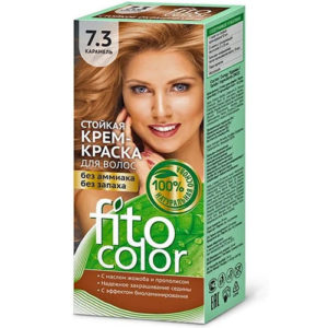 Fito косметик Крем-краска стойкая для волос цвет карамель, 125 мл 11