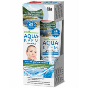 Народные рецепты Aqua-крем для лица ультра-увлажнение для сухой и чувствительной кожи, 45 мл 3