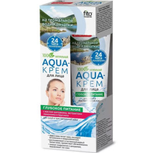 Народные рецепты Aqua-крем для лица для сухой и чувствительной кожи, 45 мл 12