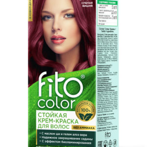 Fito косметик Fito Color Крем-краска стойкая для волос 5.61 спелая вишня, 125 мл 2