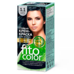Крем-краска стойкая Фитокосметик Fito Color 1.1 иссиня-черный 1