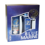 Набор 073 подарочный косметический для мужчин Blue Marine (гель для душа 250 мл + пена для бритья 200 мл) 1